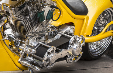 HDR Motorradmotor Details