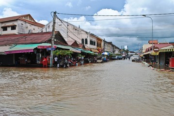 Flood in Cambodia