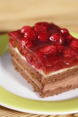 Raspberry slice