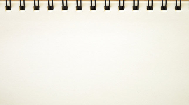 blank note book and pape