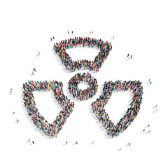  group  people  shape radiation sign