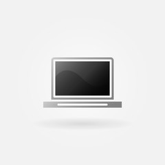 Laptop icon or logo