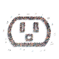group  people  shape  Electrical socket