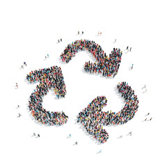 group  people  shape  recycling
