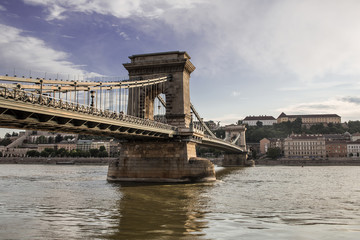 Obraz premium Hungarian Landmarks on the Danube