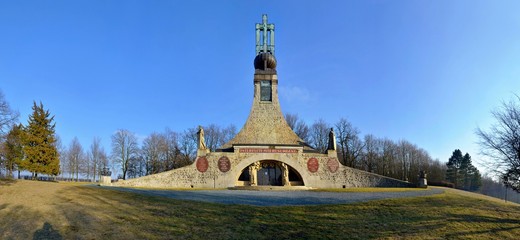 Cairn of peace near Austerlitz - Battle of the three emperors