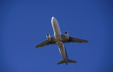 Patagonian Plane Flying in Skies