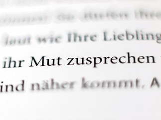Mut zusprechen wortlaut