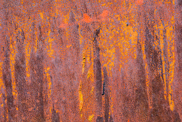 chipped paint on iron surface texture background
