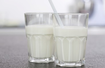 Two glasses of milk