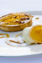 Orange tart