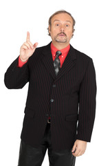 Handsome man doing different expressions in different sets of clothes: idea