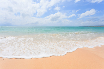 Fototapeta na wymiar Beautiful Nai Yang Beach, Phuket, Thailand