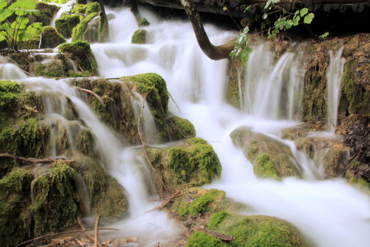 Fototapeta Plitvice Lakes (Jeziora Plitwickie, Plitvicka Jezera)