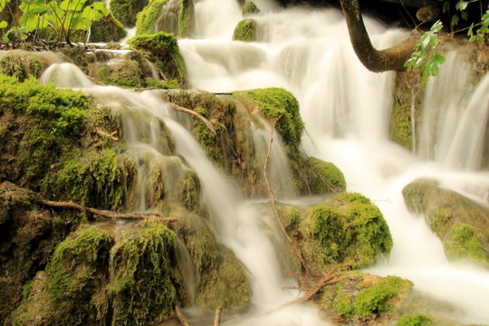 Fototapeta Plitvice Lakes (Jeziora Plitwickie, Plitvicka Jezera)