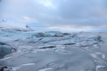 Gletscher in Island