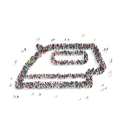  group  people shape  iron