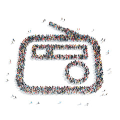 group  people   shape  radio