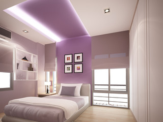 3d rendering of interior bedroom