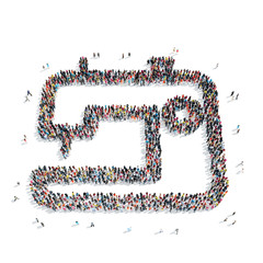 group  people  shape  sewing machine