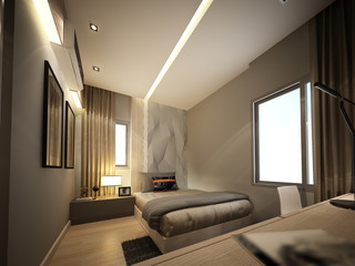 3d rendering of interior bedroom