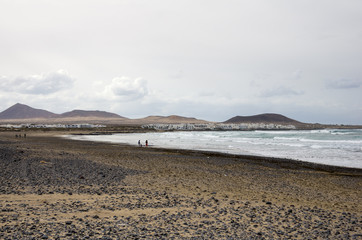 The coast of Atlantic ocean