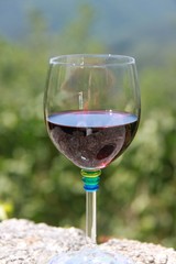 Verre de vin rouge