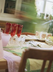 Brunch buffet display