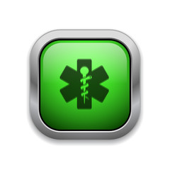 Obraz premium App Button