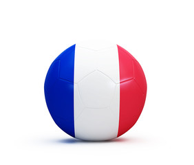 soccer ball french flag