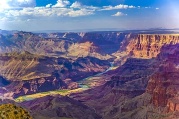 Crédence en verre imprimé Canyon Grand canyon au lever du soleil