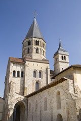 Fototapeta na wymiar Cluny Abbey, France