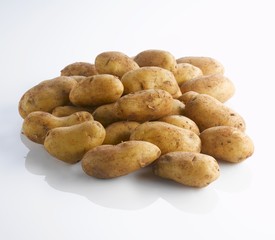 A heap of potatoes