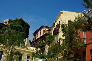 Fototapeta na wymiar Vieux quartier de Plakias en Crète