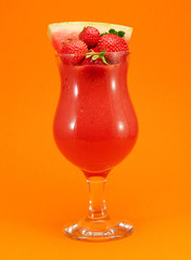 Cocktails Collection - Strawberry and Watermelon Smoothie