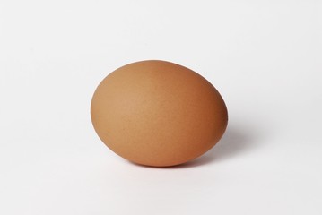 A brown egg