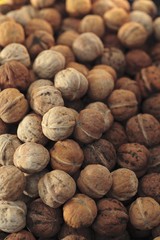 Many Whole Walnuts