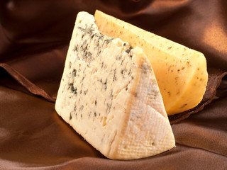 Blue cheese and Gouda