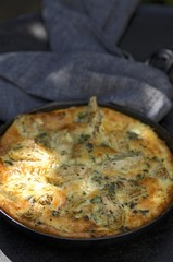 Artichoke frittata
