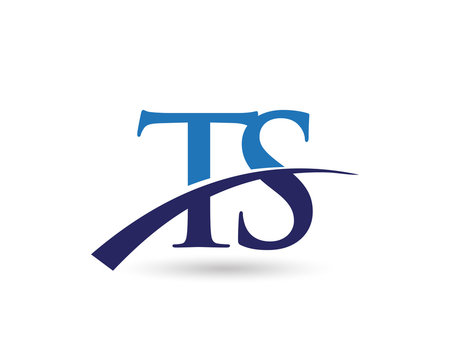 TS Logo Letter Swoosh