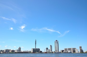 Fototapeta na wymiar 大阪湾