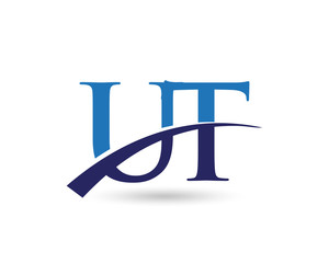 UT Letter Logo Swoosh