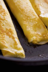 Pancakes with quark filling