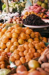 Fresh fruit at a market