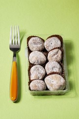 Dried figs in a box