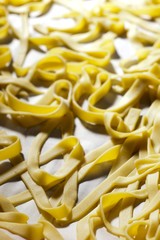 Fresh Tagliatelle Drying