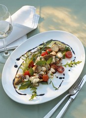 Porcini mushroom salad