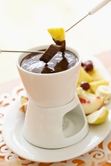 Chocolate fondue