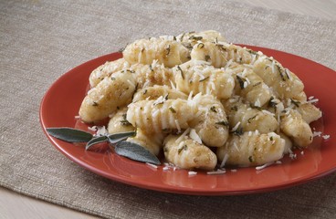Gnocchi with sage butter