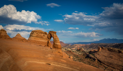 Sandstone arches and natural structures